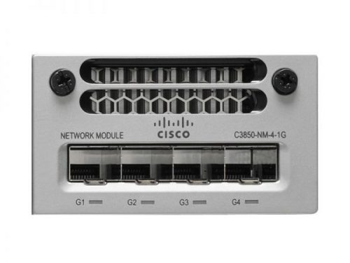 CISCO C3850-NM-4-1G - Cisco Catalyst 3850 4 x 1GE Network Module