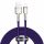 Cablu Baseus Cafule Lightning 2m, violet