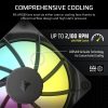 Ventilator CORSAIR RS120 ARGB BLACK