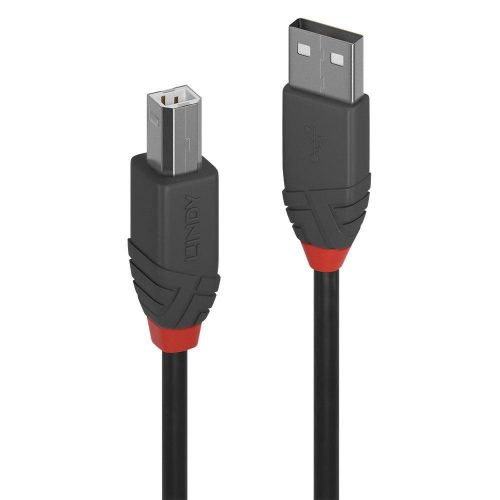 Cablu Lindy 0,5m USB 2.0 Type A to B Ant