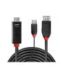 Cablu Lindy 1m HDMI la DisplayPort