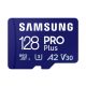 MICROSD PRO PLUS 128GB CL10 W/A SM