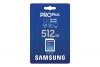 MICROSD PRO PLUS 512GB CL10 W/A SM