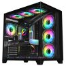 Carcasa 1STPLAYER Gaming MV8 BLACK