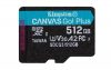 MICROSD CARD KS 512GB CL10 UHS-I CANV GO