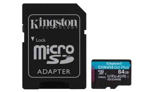 MICROSD KS 64GB CL10 UHS-I CANVAS GO PLS