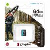 MICROSD CARD KS 64GB CL10 UHS-I CANVAS