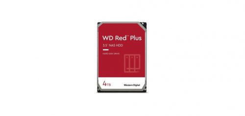 HDD WD Red Plus 4TB SATA-III 5400 RPM 25